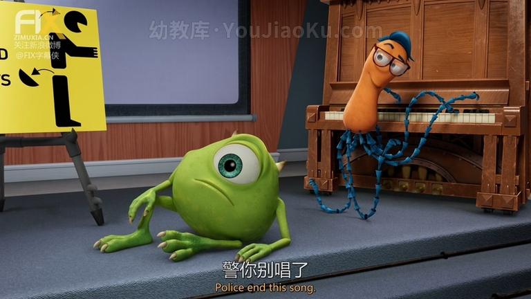 [图片3]-冒险动画《怪兽上班 Monsters At Work》全10集 英语中英双字 1080P/MP4/5.35G 动画片怪兽上班全集下载插图-幼教社 - 专业的幼儿早教资料下载基地