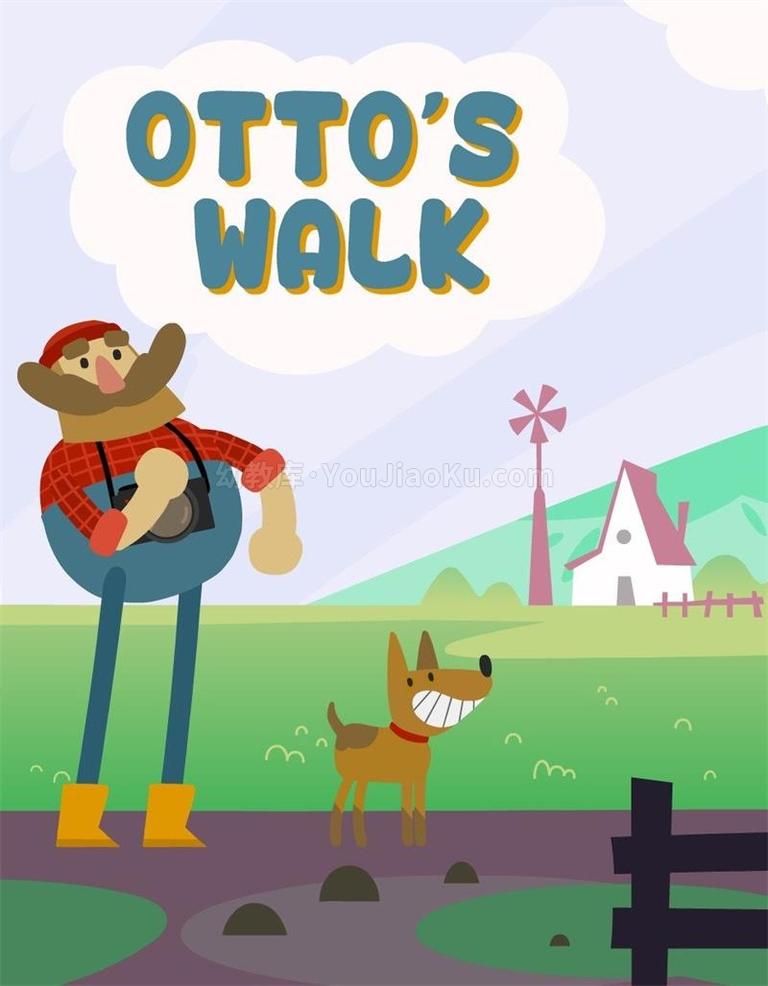 [图片1]-益智动画片《奥托看动物  OTTO’S WALK》全10集 英语版 720P/MP4/64M 动画片奥托看动物 全集下载插图-幼教社 - 专业的幼儿早教资料下载基地