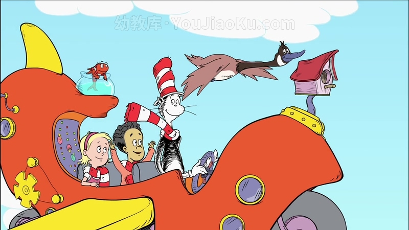 [图片4]-搞笑冒险动画《万事通戴帽子的猫 The Cat in the Hat Knows a Lot About That》第一季全80集 英语英字 720P/MP4/20.40G 动画片万事通戴帽子的猫全集下载插图-幼教社 - 专业的幼儿早教资料下载基地