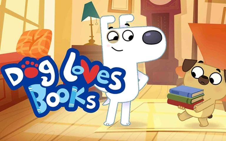 奇幻动画片《狗狗爱读书 Dog Loves Books》第一季全52集 英语中字 1080P/MP4/3.16G 动画片狗狗爱读书全集下载