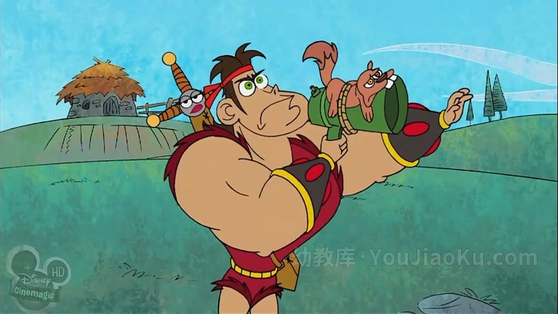 [图片4]-搞笑冒险动画《野蛮人戴夫  Dave the Barbarian》第一季全21集 英语版 720P/MP4/5.52G 动画片野蛮人戴夫 全集下载插图-幼教社 - 专业的幼儿早教资料下载基地