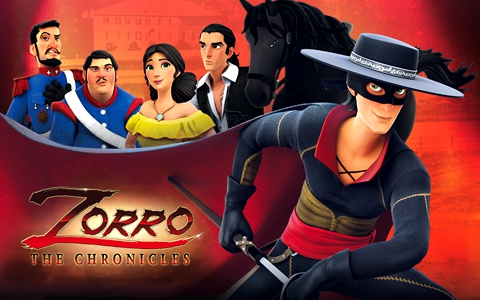 冒险动画片《少年佐罗：英雄诞生记  Zorro》全26集 英语中英双字 1080P/MP4/9.5G 动画片少年佐罗：英雄诞生记 全集下载