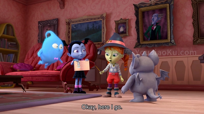 [图片3]-冒险动画片《可爱尖牙小娜娜 Vampirina》第一季全25集 英语英字 1080P/MP4/10.50G 动画片可爱尖牙小娜娜全集下载插图-幼教社 - 专业的幼儿早教资料下载基地