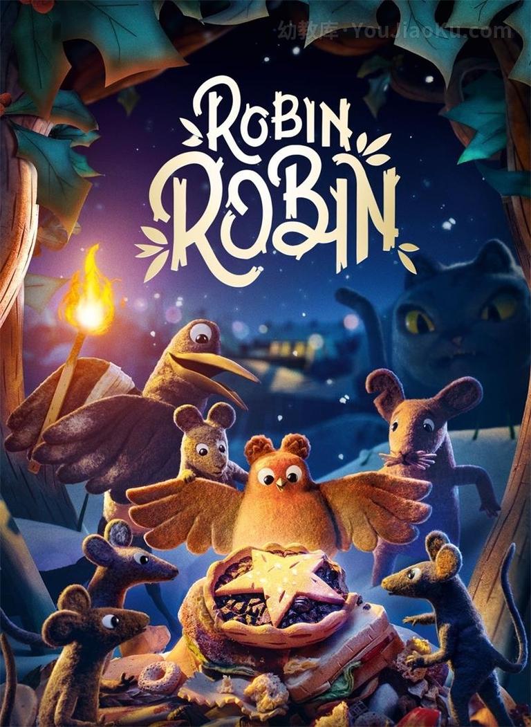 [图片1]-定格歌舞动画《知更鸟罗宾 Robin Robin》全1集 英语中英双字 1080P/MP4/604M 动画片知更鸟罗宾全集下载插图-幼教社 - 专业的幼儿早教资料下载基地