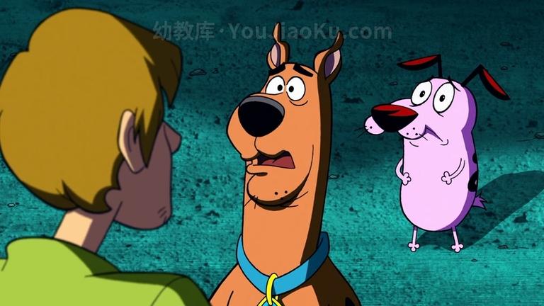 [图片4]-冒险动画电影《史酷比：勇敢面对 Straight Outta Nowhere: Scooby-Doo! Meets Courage the Cowardly Dog》全1集 英语英字 1080P/MP4/1.49G 动画片史酷比：勇敢面对全集下载插图-幼教社 - 专业的幼儿早教资料下载基地