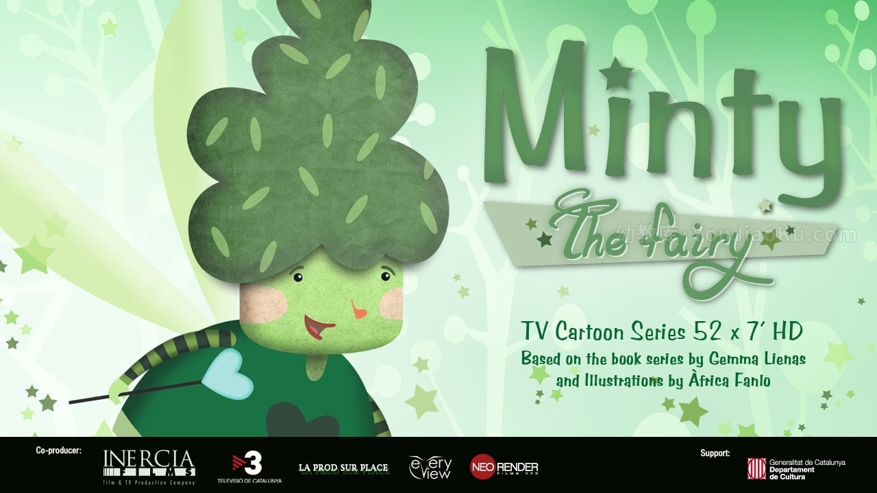 儿童动画片《薄荷天使 Minty The Fairy》全26集 国语版 高清/MP4/2.12G 动画片薄荷天使全集下载