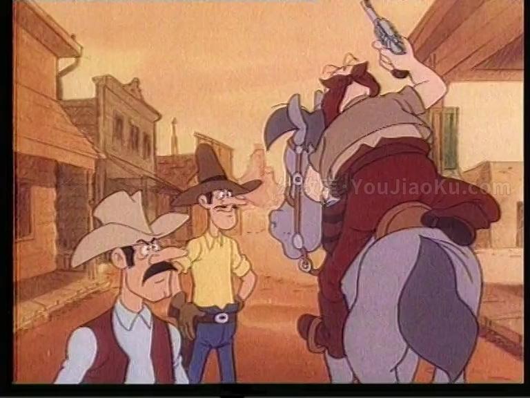 [图片2]-法国动画片《幸运的鲁克 Lucky Luke 1983》全52集 国语版 高清/MP4/14.5G 动画片幸运的鲁克下载插图-幼教社 - 专业的幼儿早教资料下载基地