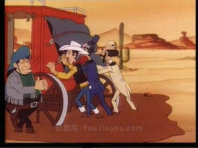 [图片5]-法国动画片《幸运的鲁克 Lucky Luke 1983》全52集 国语版 高清/MP4/14.5G 动画片幸运的鲁克下载插图-幼教社 - 专业的幼儿早教资料下载基地