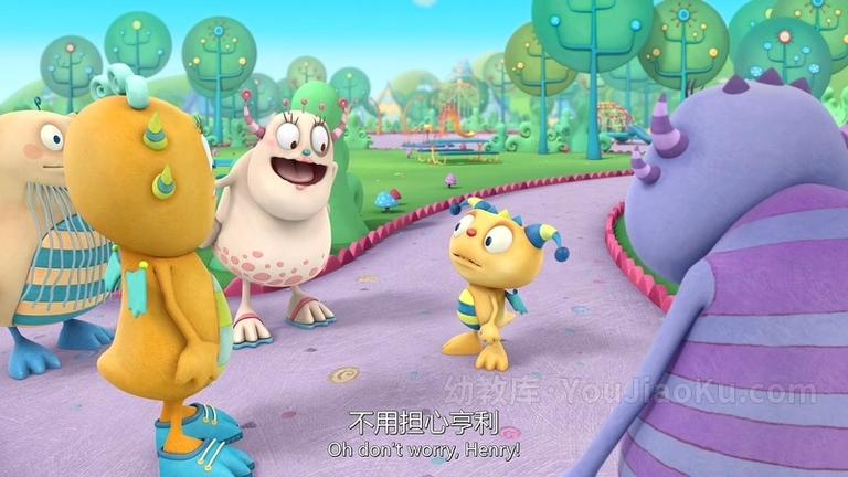 [图片5]-迪士尼动画片《亨利小怪兽 Henry Hugglemonster》第二季全23集 国语中英双字 1080P/MP4/7.93G 动画片亨利小怪兽下载插图-幼教社 - 专业的幼儿早教资料下载基地