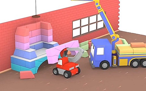 中文动画片《和迷你卡车学习 Tiny Trucks》 第一季全26集 国语版 720P/MP4/2.08GB 动画片和迷你卡车学习全集下载