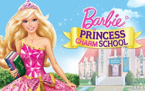 芭比动画电影《芭比之魅力公主学院 Barbie: Princess Charm School 2011》中文版+英文版 AVI/RMVB/1.45G  芭比之魅力公主学院 中英双语版下载