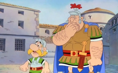 法国动画电影《高卢英雄之勇士斗凯撒 Asterix Versus Caesar 1985》法语中字 720P/MP4/500M 动画片高卢英雄下载