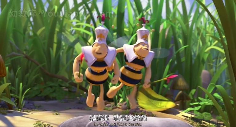 [图片2]-澳大利亚动画电影《玛雅蜜蜂历险记2：蜜糖游戏 Maya the Bee: The Honey Games》英语中英双字 720P/MP4/1.1G 动画片玛雅蜜蜂历险记下载插图-幼教社 - 专业的幼儿早教资料下载基地