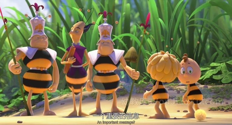 [图片3]-澳大利亚动画电影《玛雅蜜蜂历险记2：蜜糖游戏 Maya the Bee: The Honey Games》英语中英双字 720P/MP4/1.1G 动画片玛雅蜜蜂历险记下载插图-幼教社 - 专业的幼儿早教资料下载基地