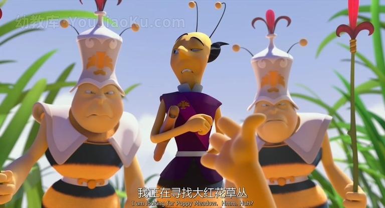 [图片5]-澳大利亚动画电影《玛雅蜜蜂历险记2：蜜糖游戏 Maya the Bee: The Honey Games》英语中英双字 720P/MP4/1.1G 动画片玛雅蜜蜂历险记下载插图-幼教社 - 专业的幼儿早教资料下载基地