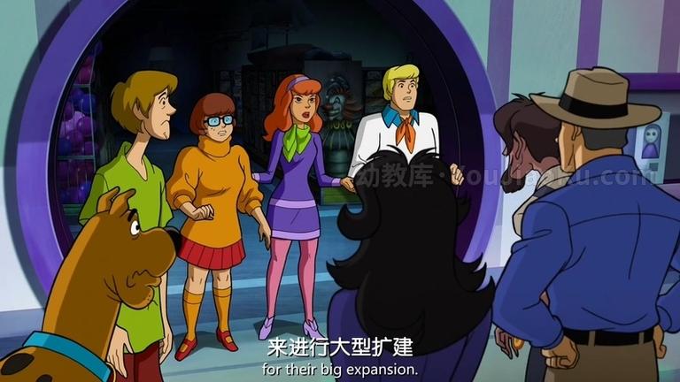 [图片5]-美国动画电影《史酷比与第13个幽灵的诅咒 Scooby-Doo! and the Curse of the 13th Ghost 2019》英语中英双字 720P/MP4/1.73G 动画片史酷比下载插图-幼教社 - 专业的幼儿早教资料下载基地