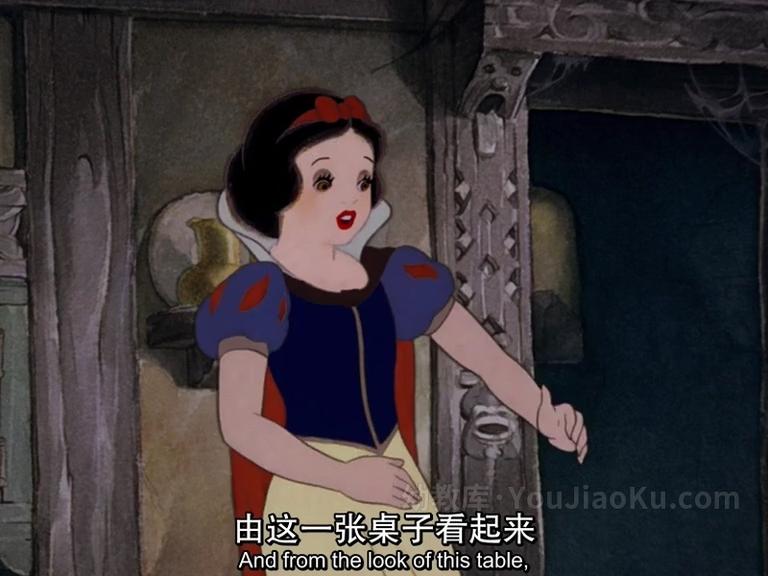 [图片1]-迪士尼动画片《白雪公主和七个小矮人 Snow White and the Seven Dwarfs 1937》英语中字 720P/MP4/900M 迪士尼动画片全集下载插图-幼教社 - 专业的幼儿早教资料下载基地