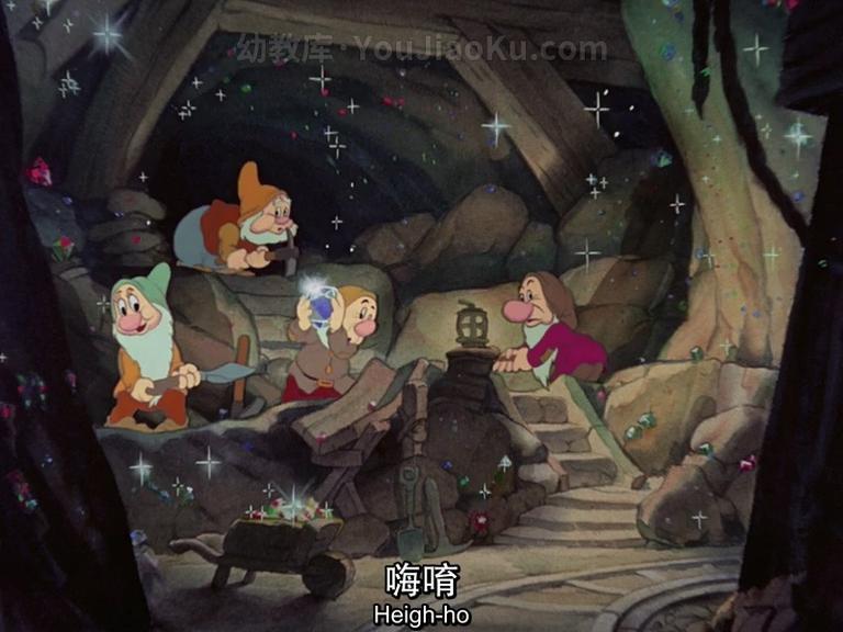 [图片2]-迪士尼动画片《白雪公主和七个小矮人 Snow White and the Seven Dwarfs 1937》英语中字 720P/MP4/900M 迪士尼动画片全集下载插图-幼教社 - 专业的幼儿早教资料下载基地