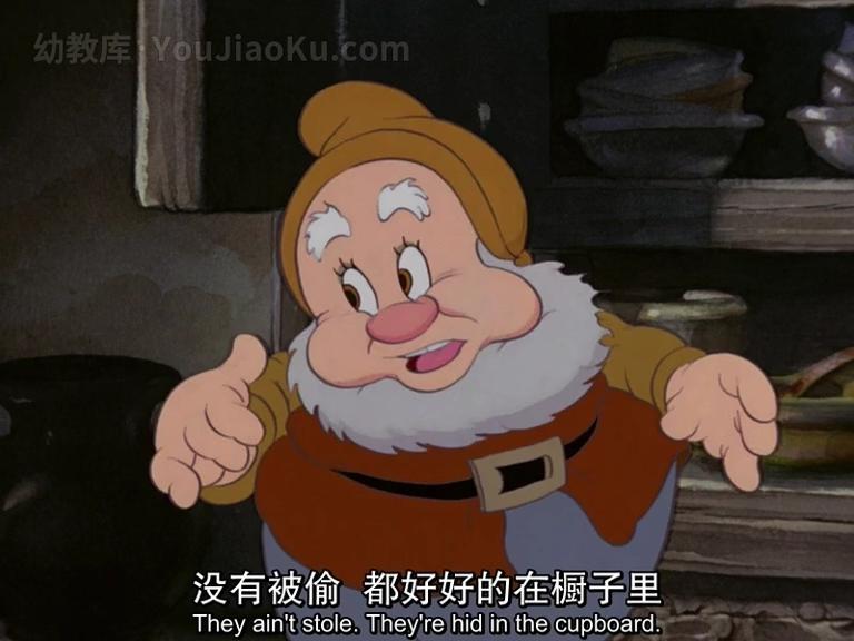 [图片4]-迪士尼动画片《白雪公主和七个小矮人 Snow White and the Seven Dwarfs 1937》英语中字 720P/MP4/900M 迪士尼动画片全集下载插图-幼教社 - 专业的幼儿早教资料下载基地