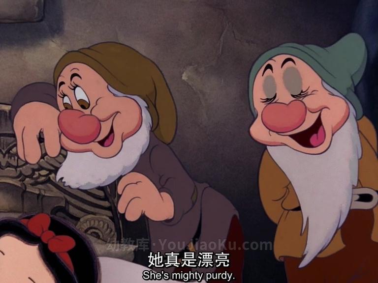 [图片5]-迪士尼动画片《白雪公主和七个小矮人 Snow White and the Seven Dwarfs 1937》英语中字 720P/MP4/900M 迪士尼动画片全集下载插图-幼教社 - 专业的幼儿早教资料下载基地