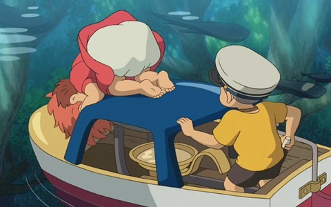 宫崎骏动画片《悬崖上的金鱼姬 Ponyo on the Cliff 2008》国日粤三语中字 720P/MKV/2.17G 宫崎骏动画全集下载应版权方要求，本片停止下载