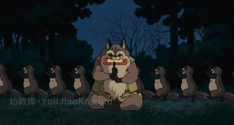 [图片3]-宫崎骏动画片《百变狸猫   Pom Poko 1994》国日粤英四语中字 720P/MKV/3.6G 宫崎骏动画全集下载插图-幼教社 - 专业的幼儿早教资料下载基地