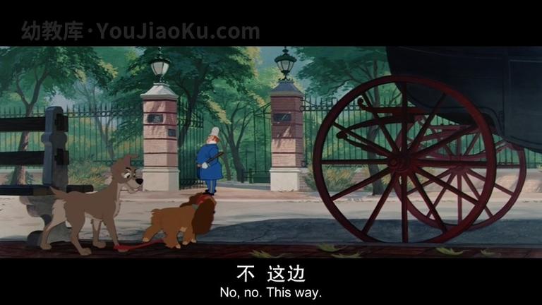 [图片3]-迪士尼动画片《小姐与流浪汉 Lady and the Tramp 1955》英语中字 高清/MP4/624M 迪士尼动画片全集下载插图-幼教社 - 专业的幼儿早教资料下载基地