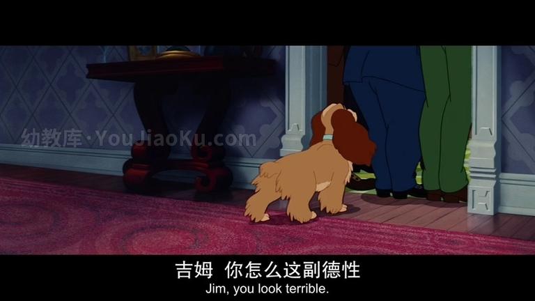 [图片4]-迪士尼动画片《小姐与流浪汉 Lady and the Tramp 1955》英语中字 高清/MP4/624M 迪士尼动画片全集下载插图-幼教社 - 专业的幼儿早教资料下载基地