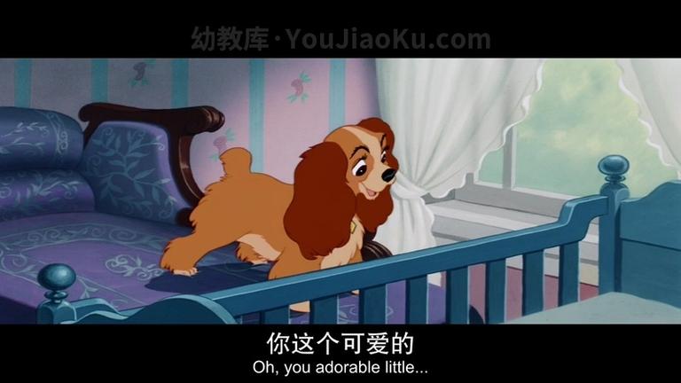 [图片5]-迪士尼动画片《小姐与流浪汉 Lady and the Tramp 1955》英语中字 高清/MP4/624M 迪士尼动画片全集下载插图-幼教社 - 专业的幼儿早教资料下载基地