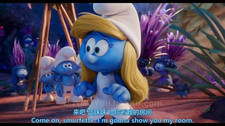 [图片3]-动画电影《蓝精灵：寻找神秘村 Smurfs: The Lost Village 2017》国语中字 1080P/MKV/1.89G 动画片蓝精灵全集下载插图-幼教社 - 专业的幼儿早教资料下载基地