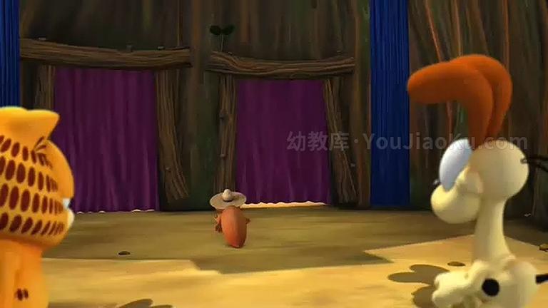 [图片4]-儿童动画电影《加菲猫的狂欢节 Garfield’s Fun Fest 2008》英语中字 高清/FLV/263M 动画片加菲猫全集下载插图-幼教社 - 专业的幼儿早教资料下载基地