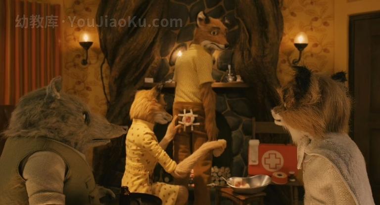 [图片4]-美国动画电影《了不起的狐狸爸爸 Fantastic Mr. Fox 2009》国粤英三语中英双字 1080P/MP4/2.61G 动画片狐狸爸爸下载插图-幼教社 - 专业的幼儿早教资料下载基地