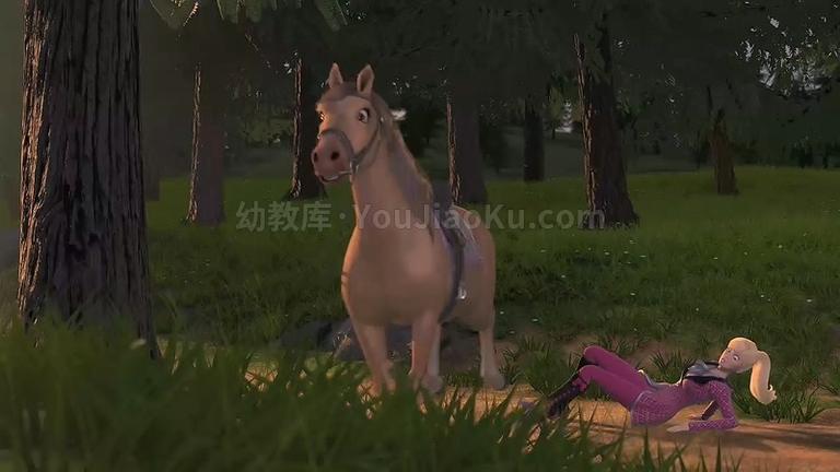 [图片5]-动画电影《芭比姐妹与小马 Barbie and Her Sisters in A Pony Tale》英文版 720P/RMVB/736M 动画电影芭比姐妹与小马下载插图-幼教社 - 专业的幼儿早教资料下载基地