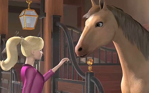 动画电影《芭比姐妹与小马 Barbie and Her Sisters in A Pony Tale》英文版 720P/RMVB/736M 动画电影芭比姐妹与小马下载