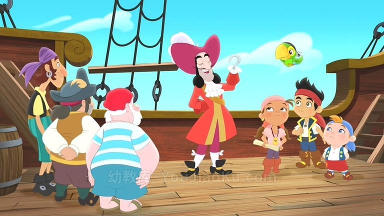 [图片4]-英文动画片《杰克与梦幻岛海盗 Jake and the Never Land Pirates》第三季全20集 英语中字 720P/MP4/7.62GB 动画片杰克与梦幻岛海盗全集下载插图-幼教社 - 专业的幼儿早教资料下载基地