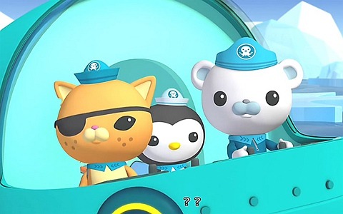 英文动画片《海底小纵队 Octonauts》第四季全10集 英文版 720P/MP4/1.84GB 动画片海底小纵队全集下载