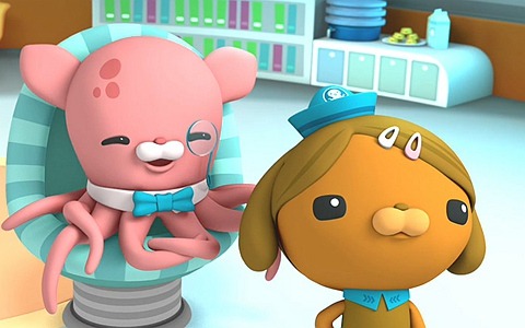 英文动画片《海底小纵队 Octonauts》第三季全18集 英文版 720P/MP4/3.33GB 动画片海底小纵队全集下载