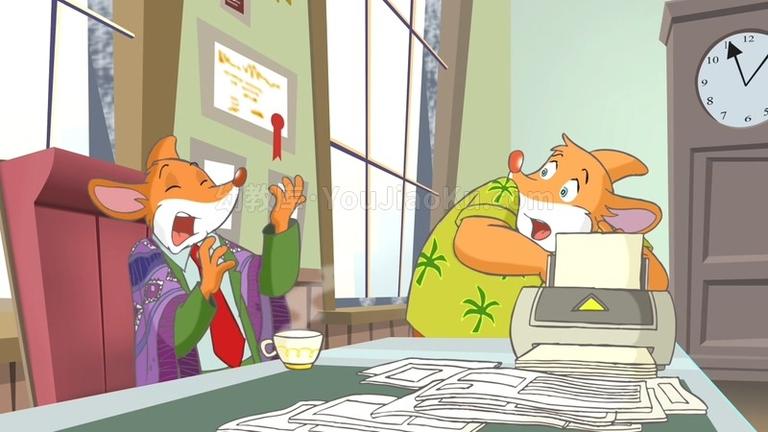 [图片4]-英文动画片《老鼠记者 Geronimo Stilton》第一季全26集 英语英字 1080P/MKV/12.9G 动画片老鼠记者全集下载插图-幼教社 - 专业的幼儿早教资料下载基地