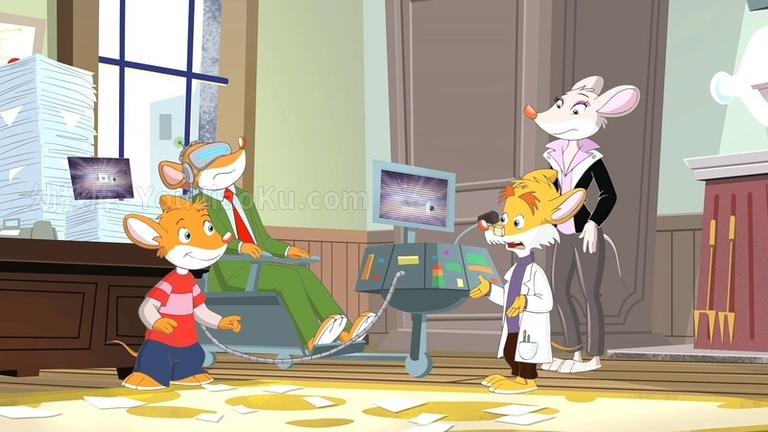 英文动画片《老鼠记者 Geronimo Stilton》第三季全26集 英语英字 1080P/MKV/14.9G 动画片老鼠记者全集下载