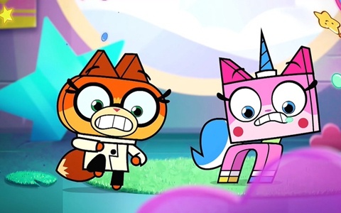 美国动画片《独角猫 Unikitty!》全40集 国语版40集+英语版40集 1080P/MP4/9.58G 动画片独角猫下载