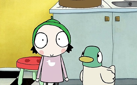 BBC益智动画片《萨拉和乖乖鸭/沙拉和乖乖鸭 Sarah and duck》第三季全40集 英文版 720P/MP4/6.9G 动画片萨拉和乖乖鸭下载