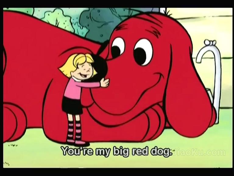 [图片1]-美国动画片《大红狗克里弗 Clifford the Big Red Dog》全94集 英语版 高清/MP4/5.33G 动画片大红狗克里弗下载插图-幼教社 - 专业的幼儿早教资料下载基地