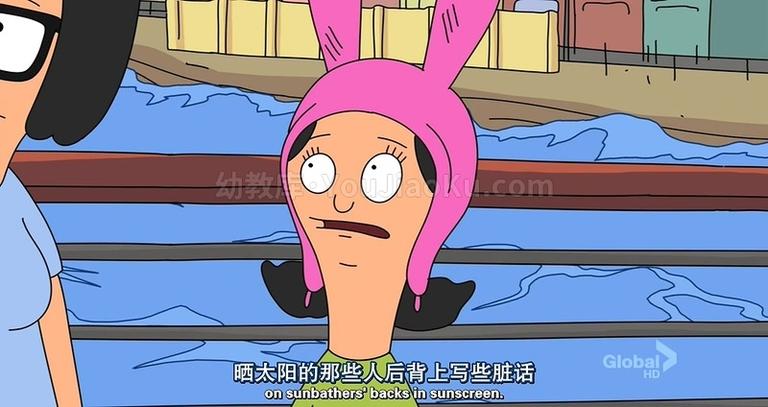 [图片1]-美国动画片《开心汉堡店 Bob’s Burgers》第三季全23集 英语中英双字 720P/MKV/4.92G 动画片开心汉堡店全集下载插图-幼教社 - 专业的幼儿早教资料下载基地