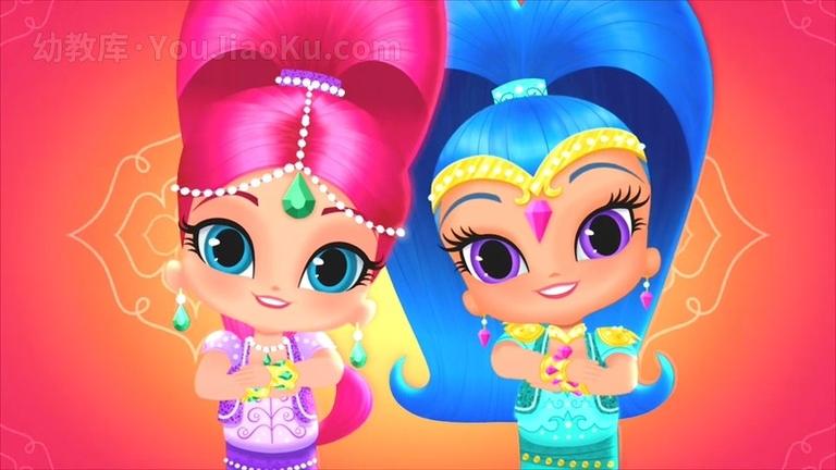 [图片1]-英文动画片《愿望精灵小姐妹 Shimmer and Shine》第一季全20集 英语英字 720P/MKV/9.79GB 动画片愿望精灵小姐妹全集下载插图-幼教社 - 专业的幼儿早教资料下载基地