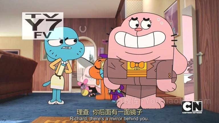 [图片1]-英文动画片《阿甘妙世界 The Amazing World of Gumball》第四季全38集 英语英字 720P/MP4/3.48GB 动画片阿甘妙世界全集下载插图-幼教社 - 专业的幼儿早教资料下载基地