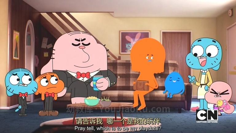 [图片4]-英文动画片《阿甘妙世界 The Amazing World of Gumball》第四季全38集 英语英字 720P/MP4/3.48GB 动画片阿甘妙世界全集下载插图-幼教社 - 专业的幼儿早教资料下载基地