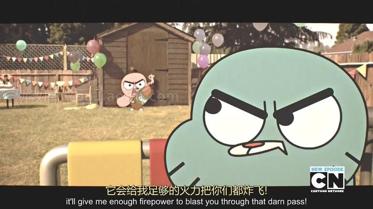 [图片1]-英文动画片《阿甘妙世界 The Amazing World of Gumball》第三季36集 英语英字 720P/MP4/3.05GB 动画片阿甘妙世界全集下载插图-幼教社 - 专业的幼儿早教资料下载基地