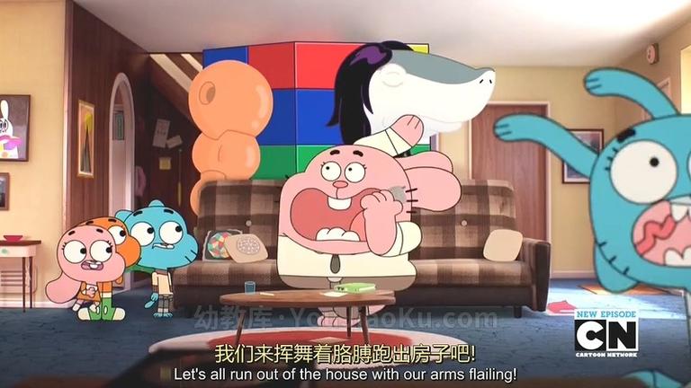 [图片5]-英文动画片《阿甘妙世界 The Amazing World of Gumball》第三季36集 英语英字 720P/MP4/3.05GB 动画片阿甘妙世界全集下载插图-幼教社 - 专业的幼儿早教资料下载基地