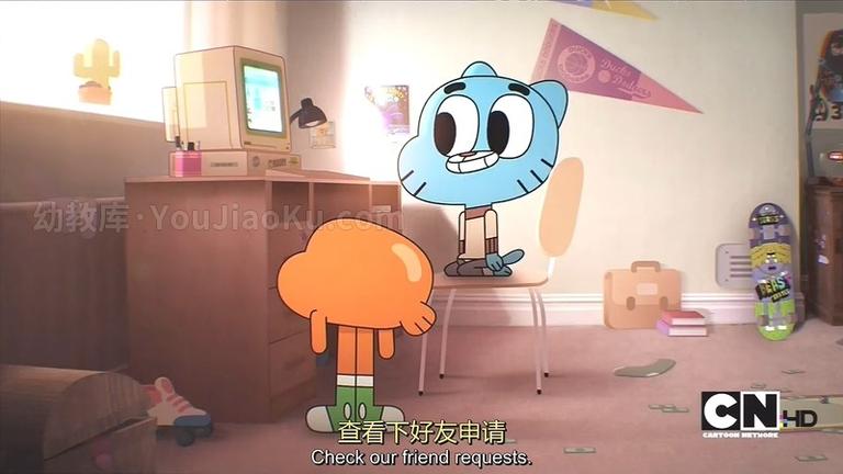 [图片1]-英文动画片《阿甘妙世界 The Amazing World of Gumball》第二季全40集 英语英字 720P/MP4/3.66GB 动画片阿甘妙世界全集下载插图-幼教社 - 专业的幼儿早教资料下载基地