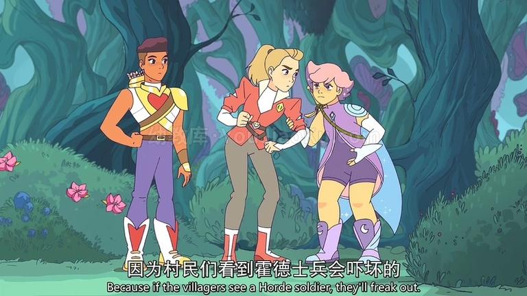 [图片3]-英文动画片《非凡公主希瑞 She-Ra and the Princesses of Power》第一季全13集 英语中字 720P/MP4/3.37GB 动画片非凡公主希瑞全集下载插图-幼教社 - 专业的幼儿早教资料下载基地